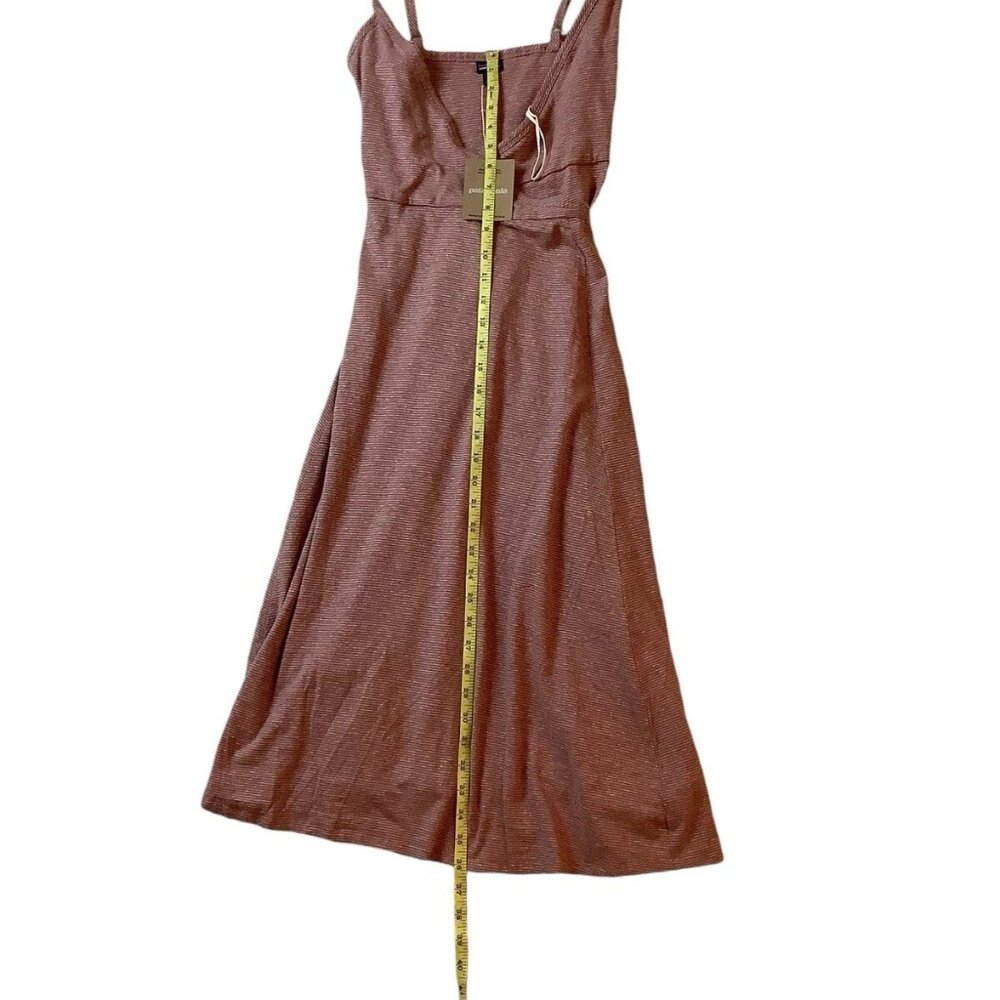 NWT Patagonia Wear With All Dress Wrap Evening Mauve Dress Size S - Picture 8 of 15